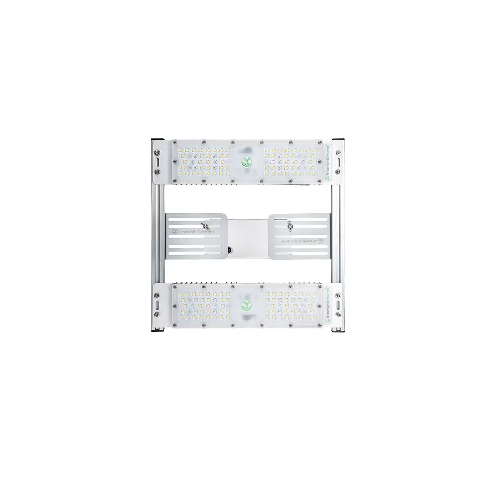 GrowlightSystems TentyProX2 100W Vollspektrum inkl UV FR IR mit System-Schienen 30x60cm mit Drehregler NW