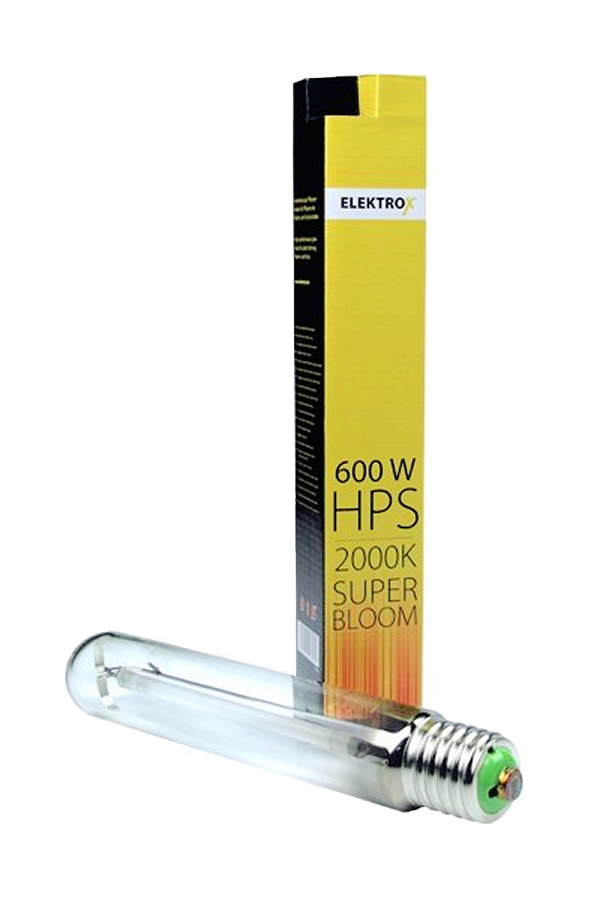 600W Elektrox SUPER BLOOM HPS Blüte