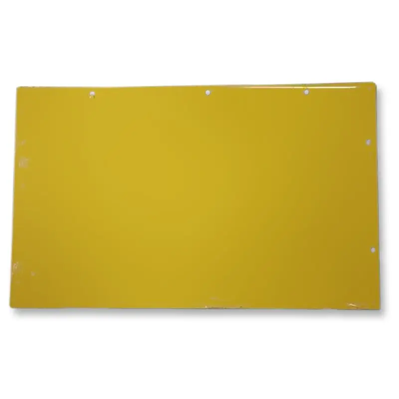 Gelbtafel 12x5 cm 10Stk