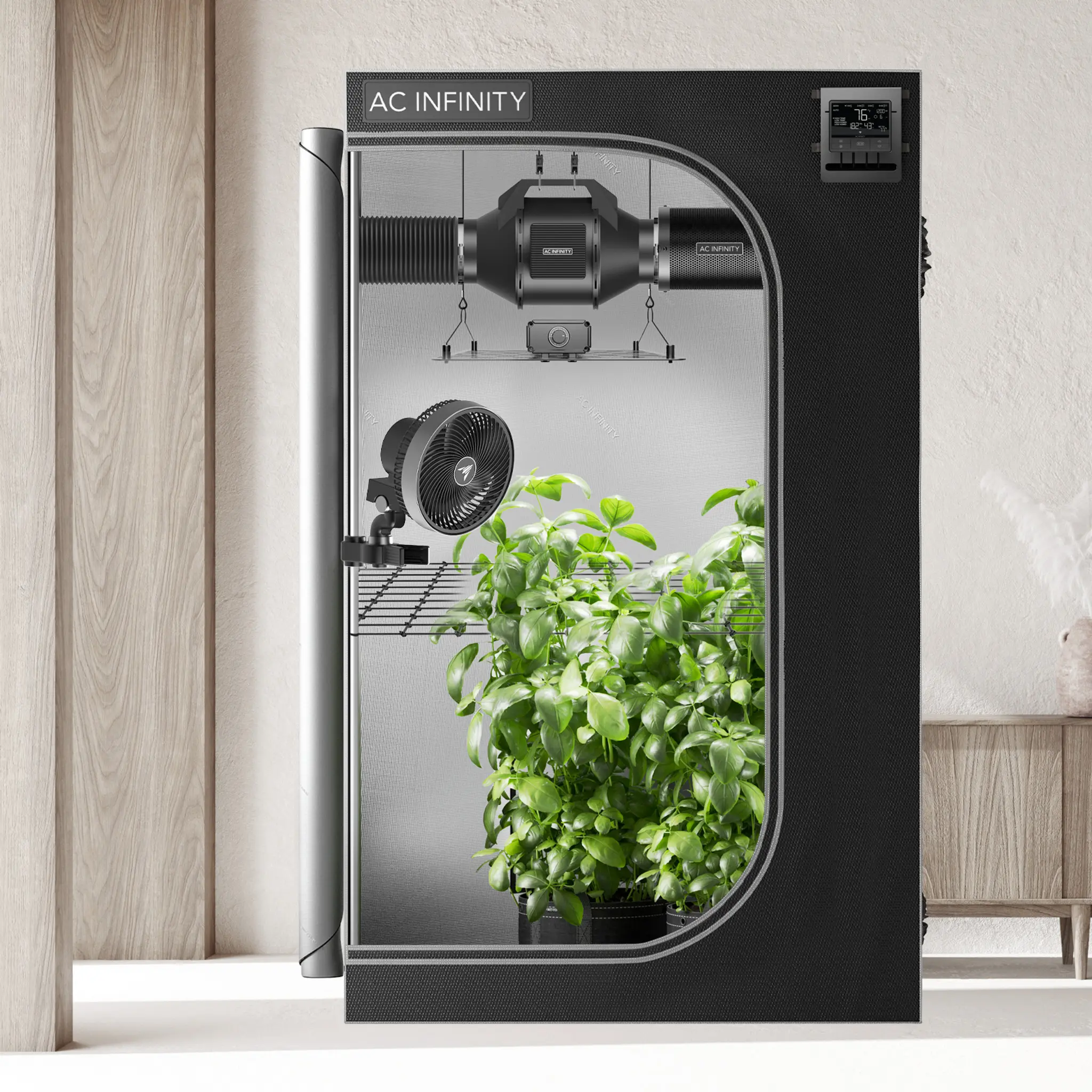 Advance Grow Zelt-System 90x90x180cm 260W 3-Pflanzen-Set Details 7