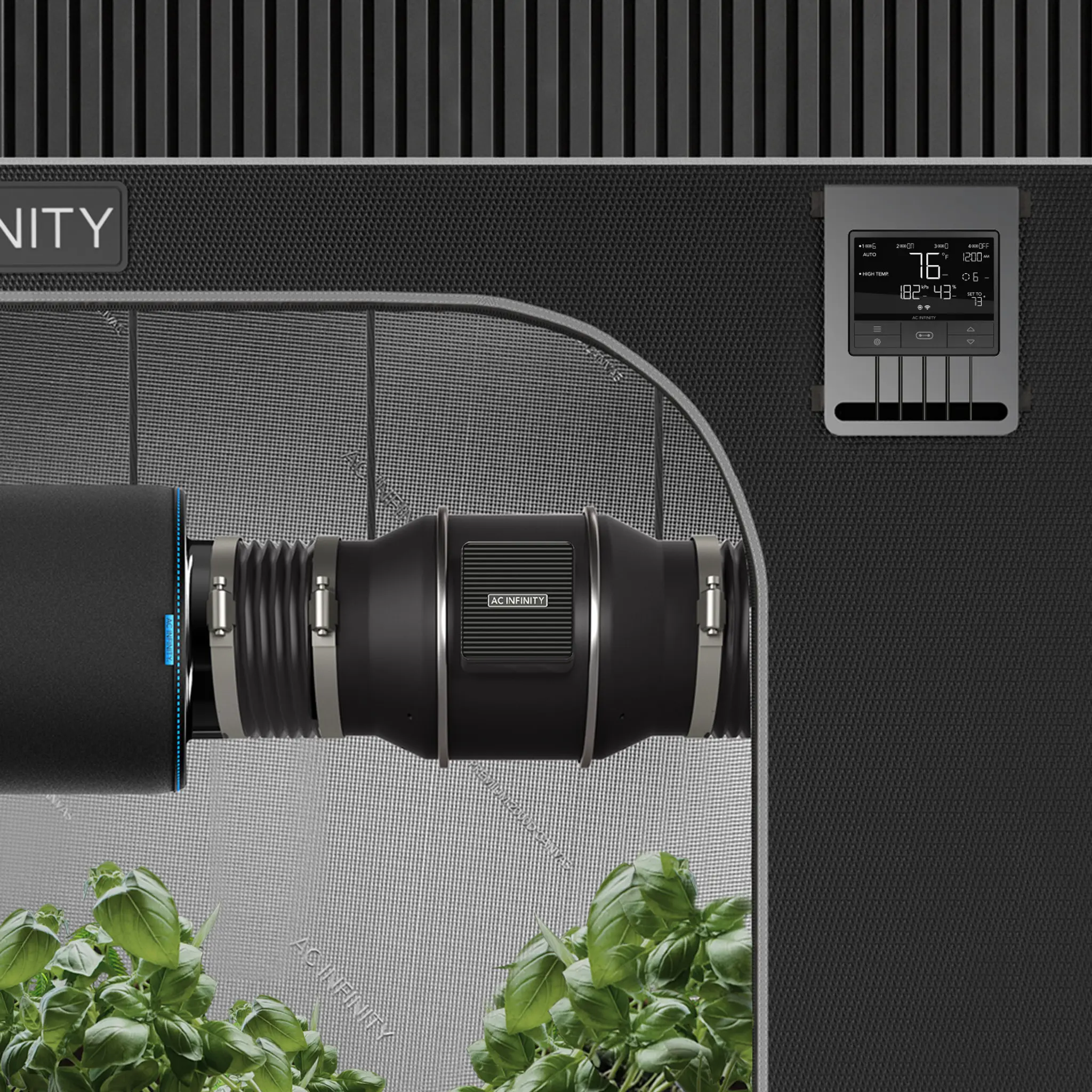 AC Infinity Luftfilter-Set PRO 150mm  Details 7