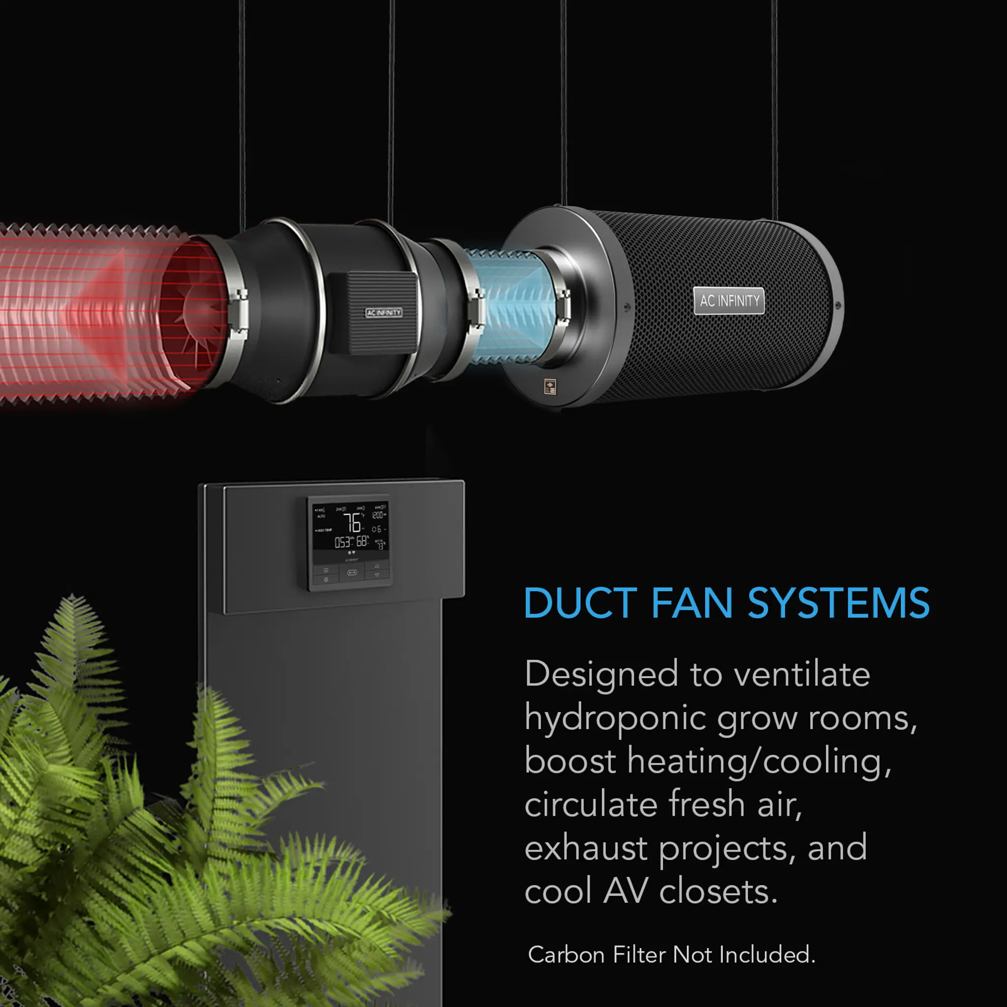 AC Infinity CLOUDLINE T8 Details 1
