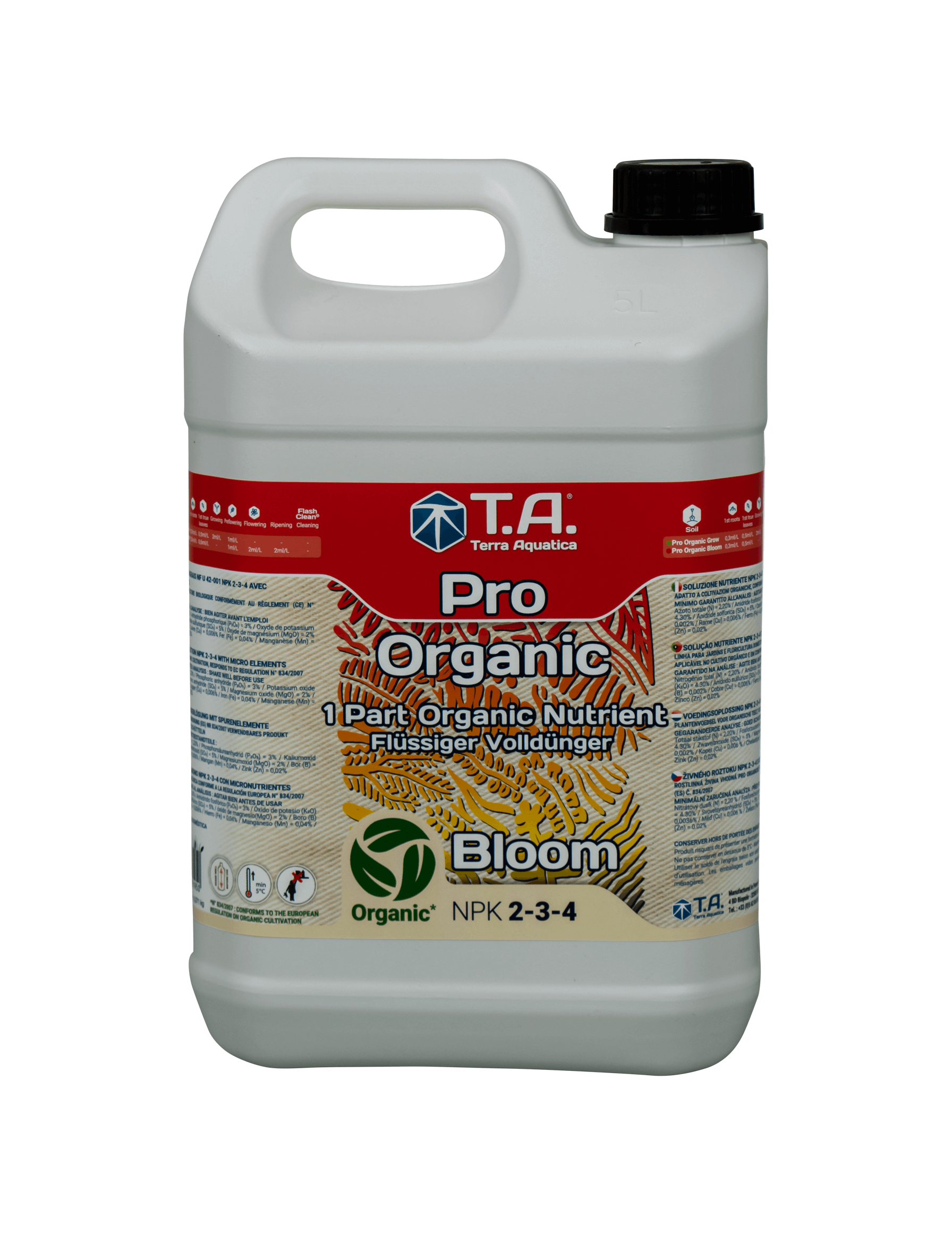 T.A. Pro Organic Bloom biologischer Blütedünger 5L