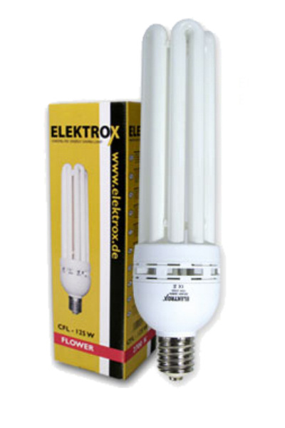 Energiesparlampe Elektrox 125W Blüte