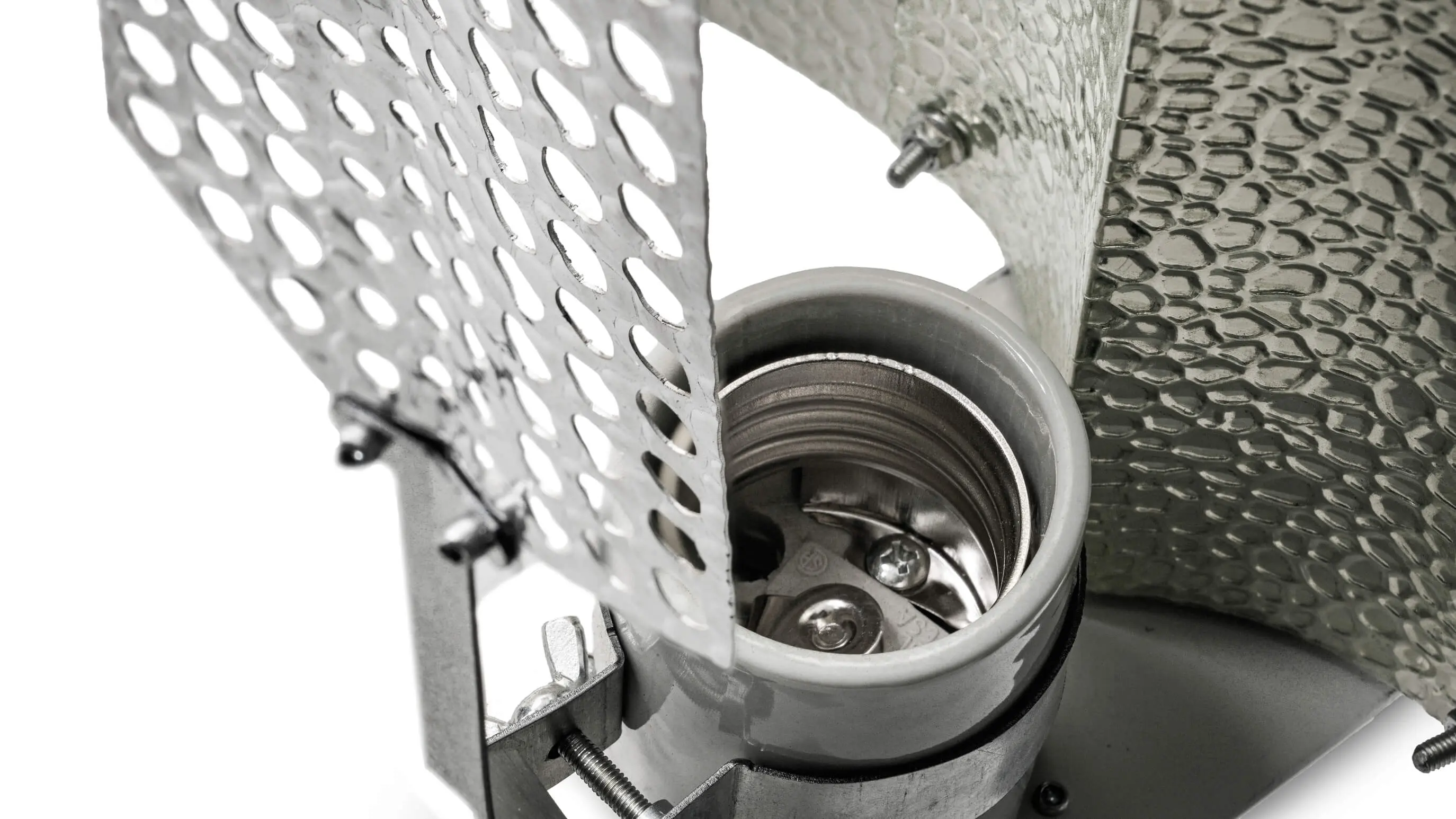 Caluma Flex Reflektor mit Spreader Fassung im Detail 1