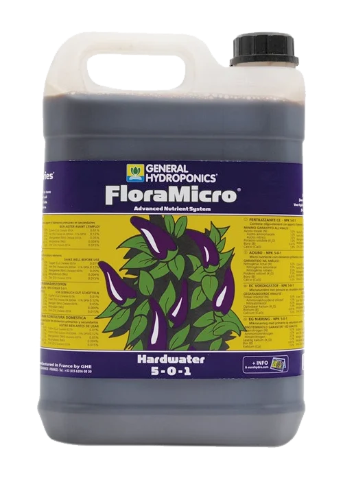 GHE FloraMicro 10L für hartes Wasser