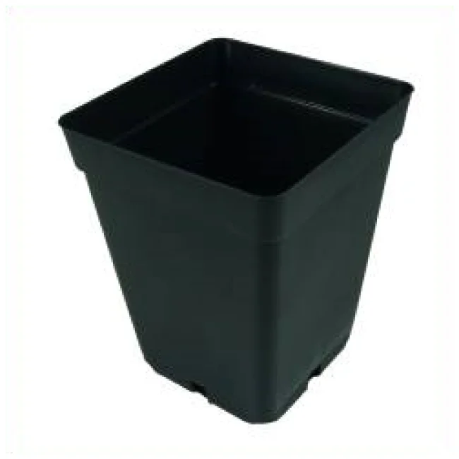 3,5L Pflanztopf TEKU, viereckig, stabil, 15 x 15 x 20 cm