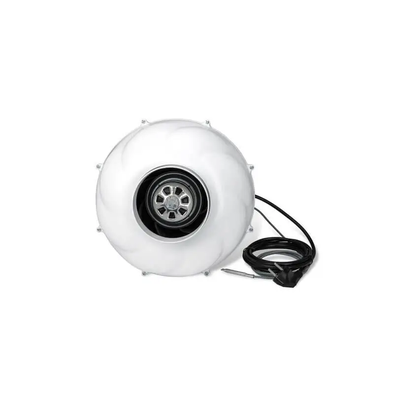 Prima Klima EC Silenced Fan Whisperblower Temp. Controlled 800m³/h 125mm