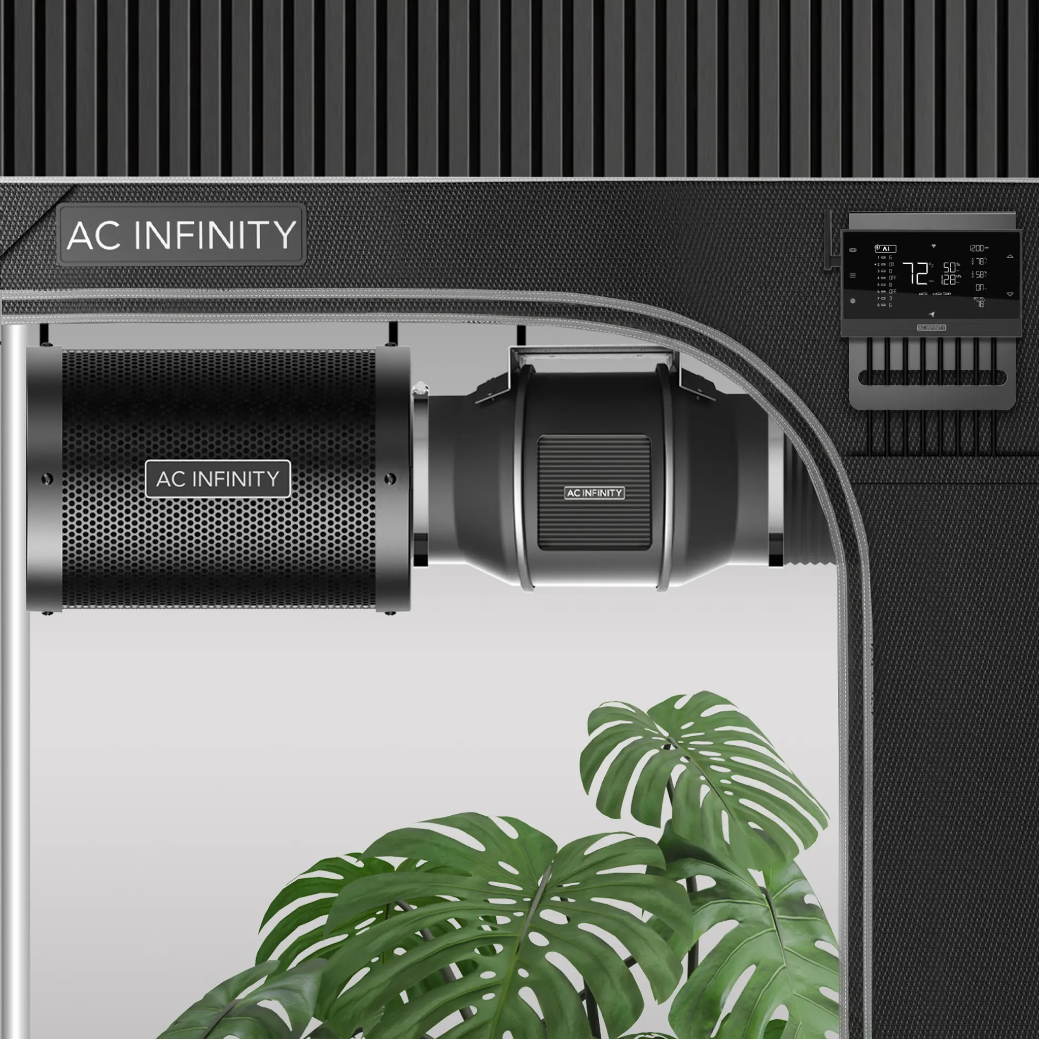 AC Infinity Luftfilter-Set PRO 150mm Details 7