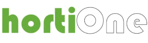 hortiONE Logo weis