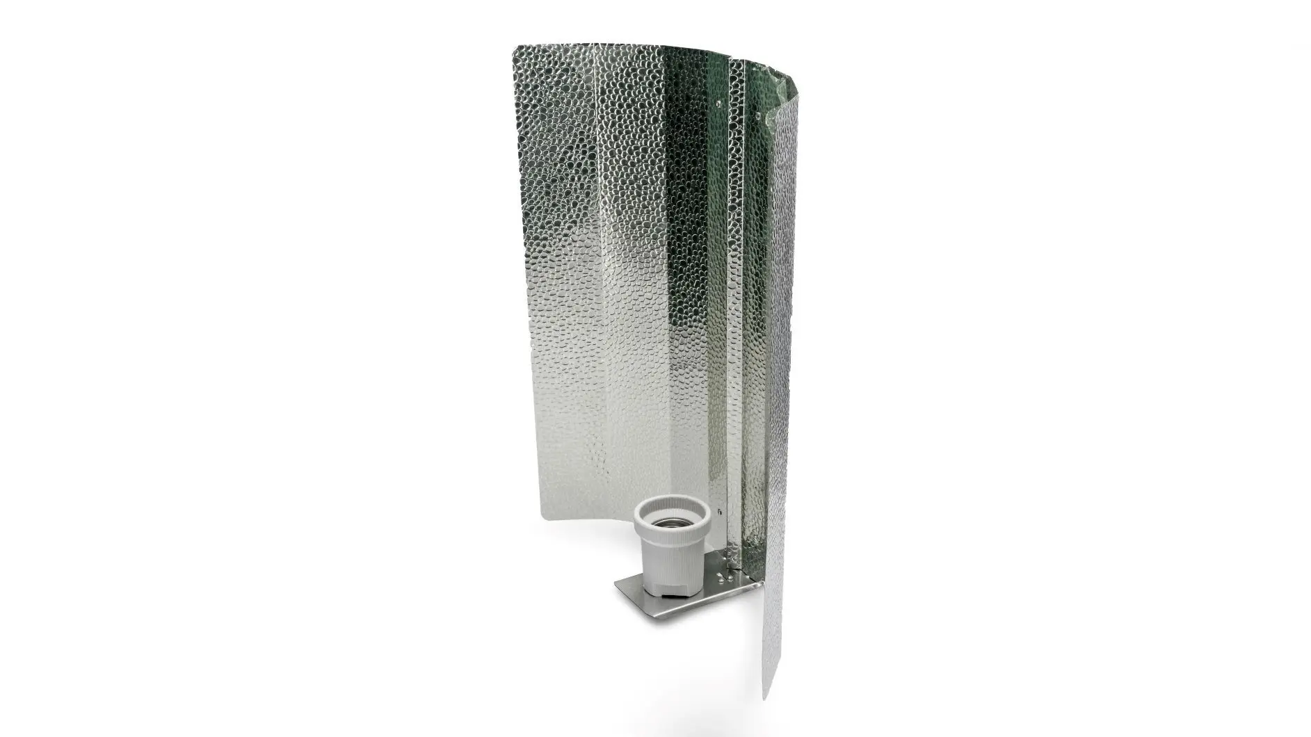 Caluma Hammerschlagreflektor 50x50cm montiert Side