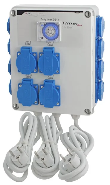 GSE Timer Box II 12x600W 