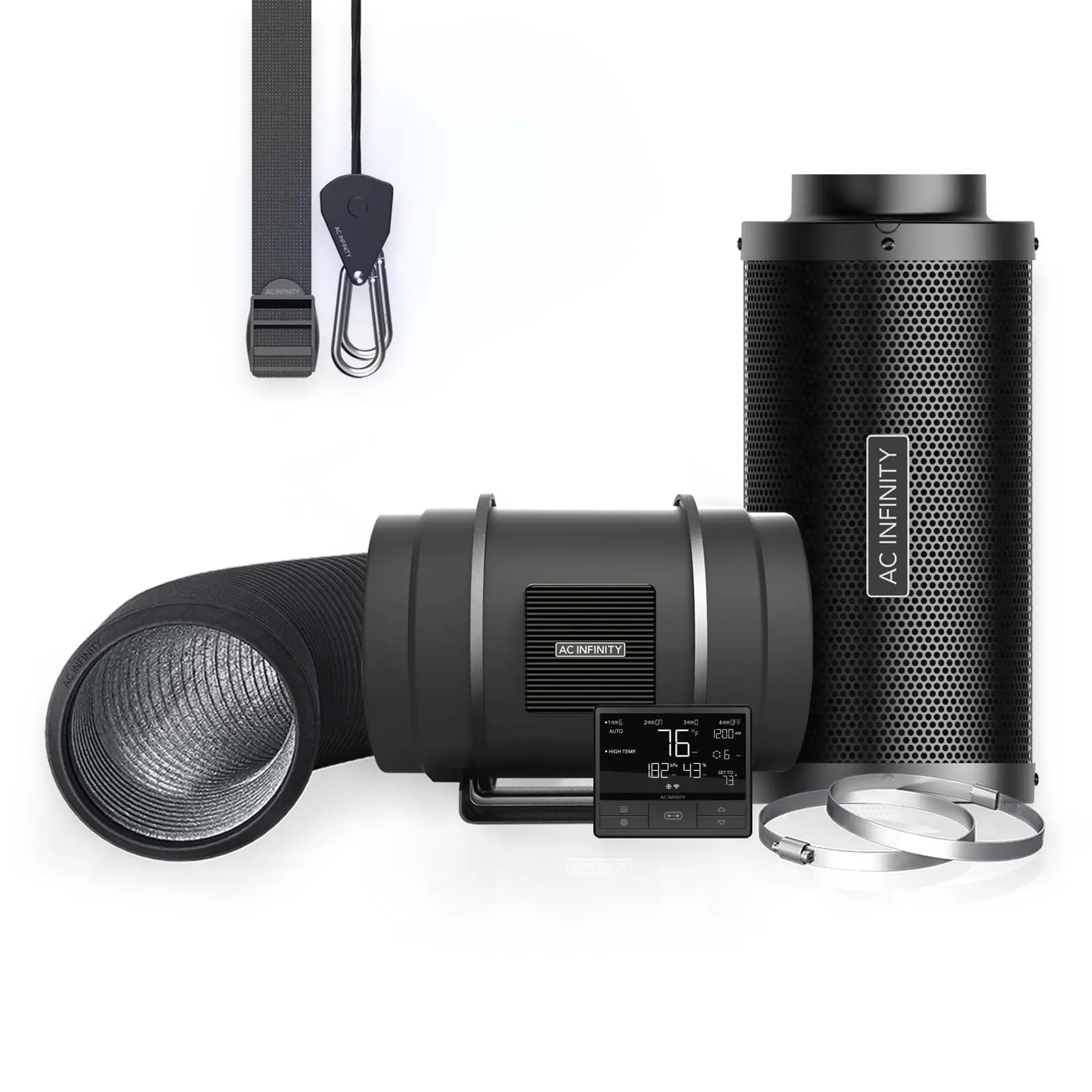 AC Infinity Luftfilter-Set PRO 200mm AC Infinity Luftfilter-Set PRO 200mm