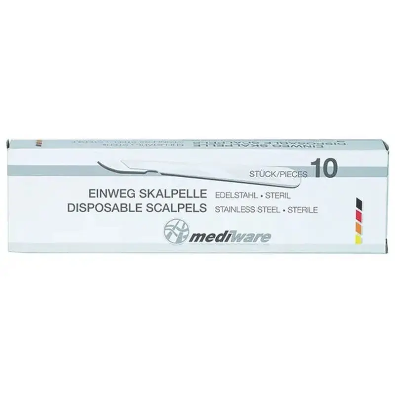 Mediware Einmalskalpelle 10er VE Fig.24