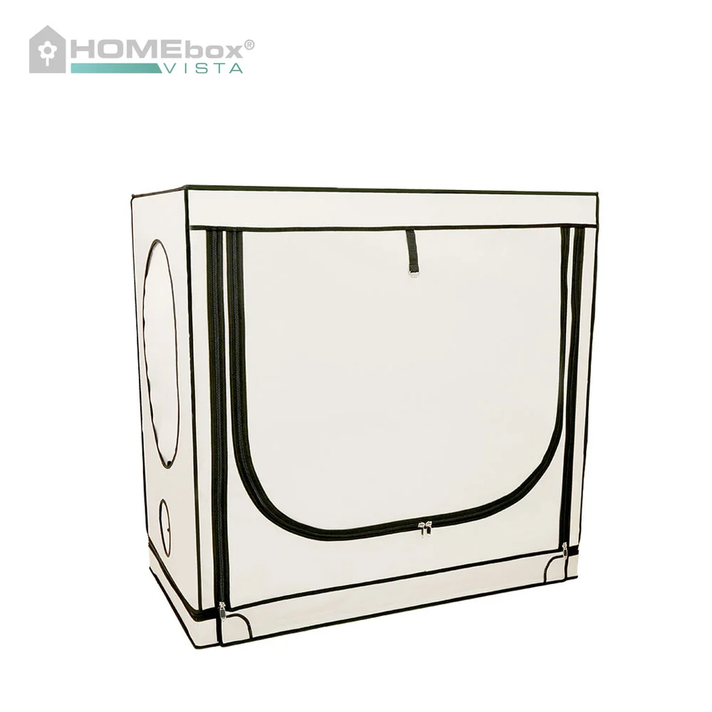 HOMEbox Vista Medium PAR+ 25x65x120cm 2,4qm - von der Seite geschlossen
