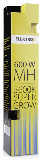 600W Elektrox Super Grow MH Wuchs