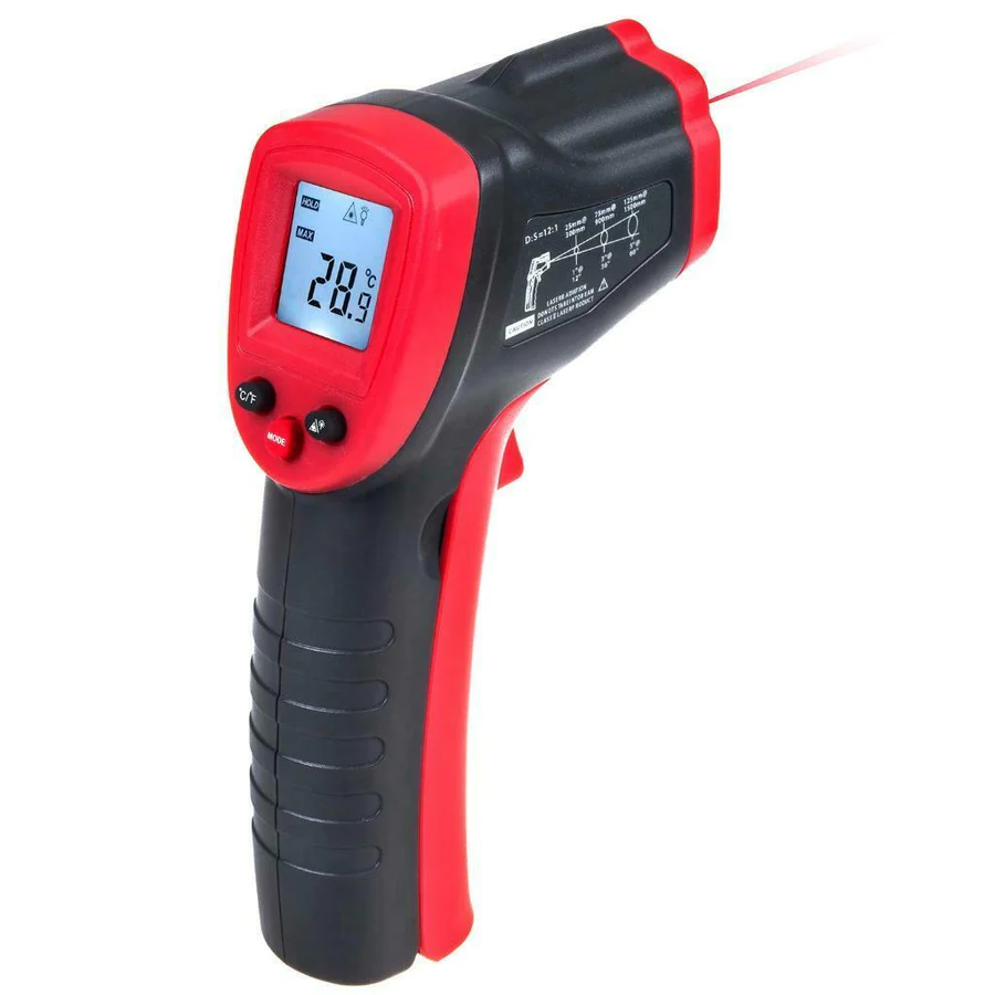 Thermometer IR Pyrometer Digitale Temperaturpistole -50 bis +380°C