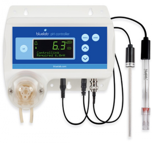 BlueLab pH-Controller Monitor mit Dosierpumpe