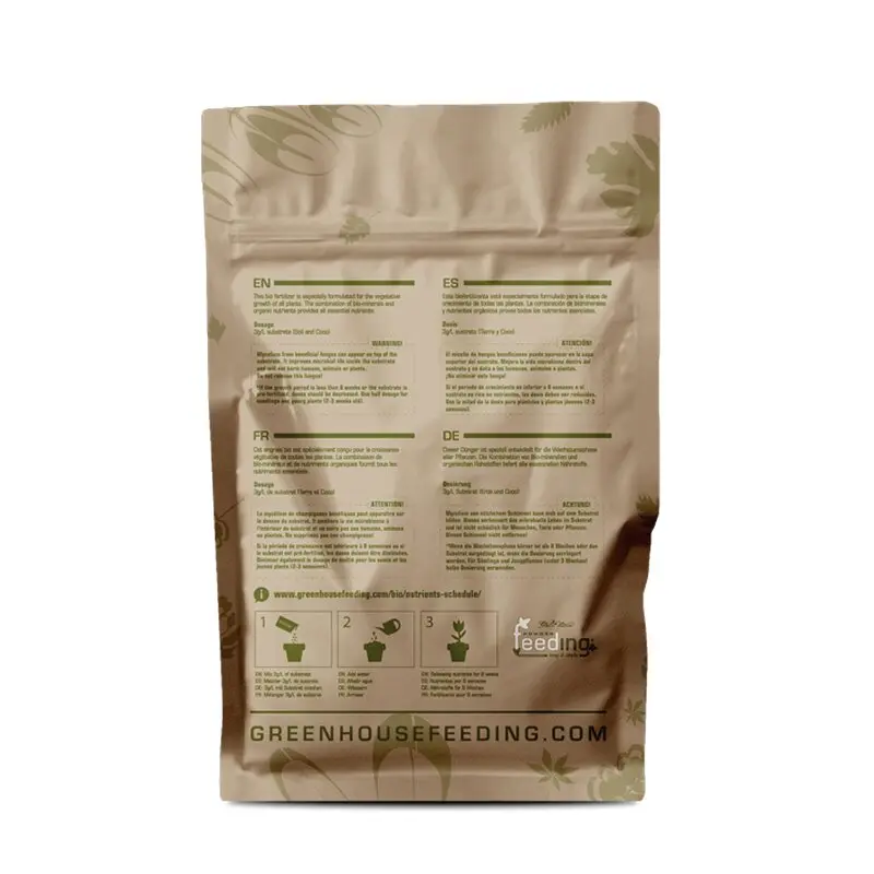 Green House Feeding BioGrow 500g back