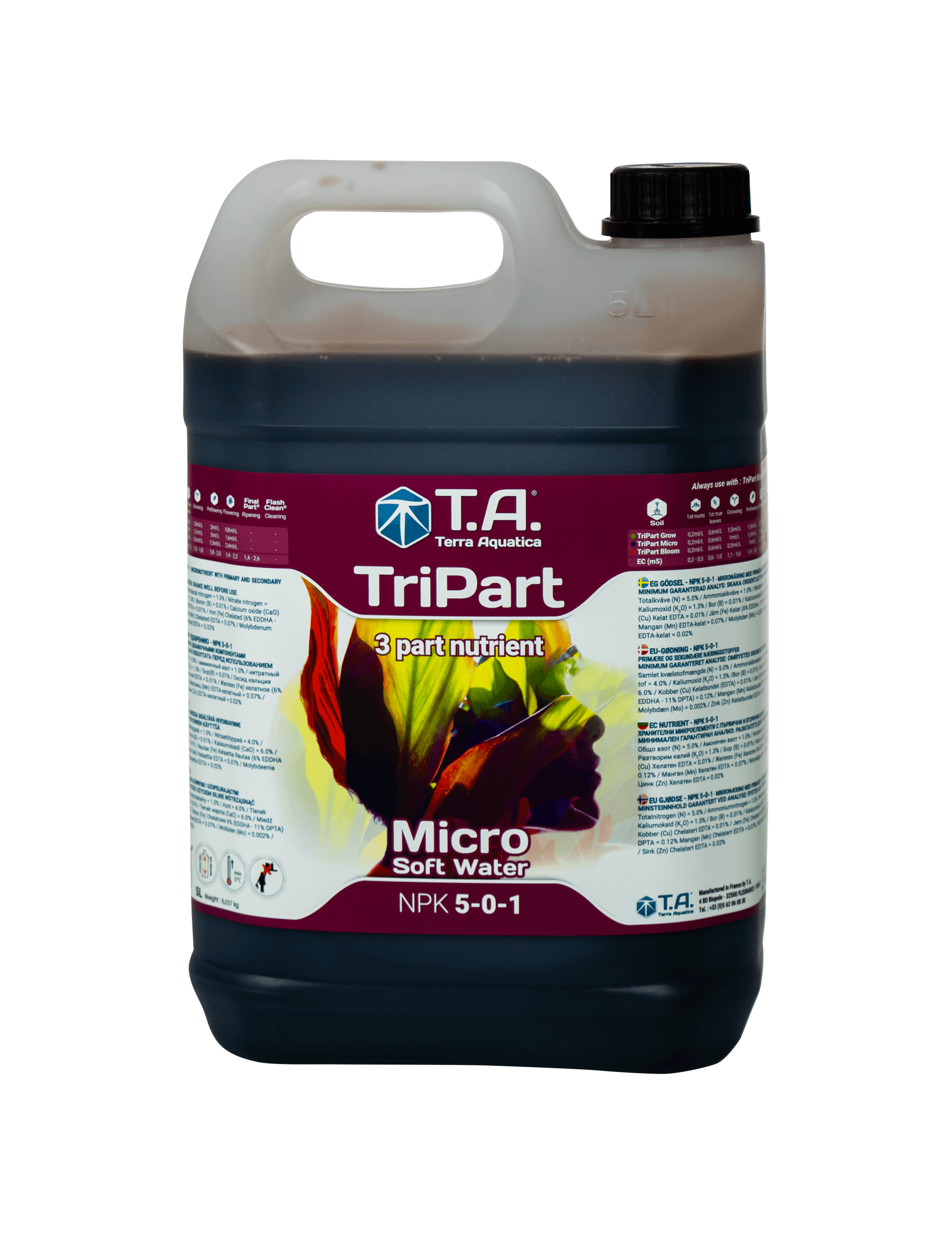 T.A. TriPart Micro SoftWater 5L für weiches Wasser